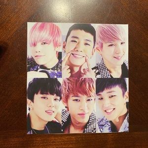 Kpop B.A.P Unofficial Postcard